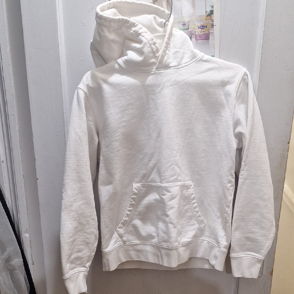 White Billionaire Boys Club Hoodie with Front Pocket